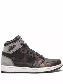 Кроссовки Jordan Air Jordan 1 Retro High OG, темно-серый/темно-коричневый