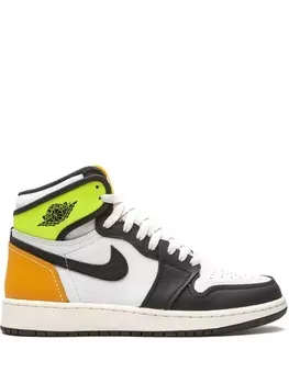 Jordan кроссовки Air Jordan 1 Retro High Volt Gold, черный
