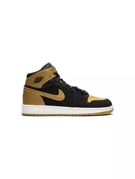Jordan кроссовки Air Jordan 1 Retro High BG, золотистый