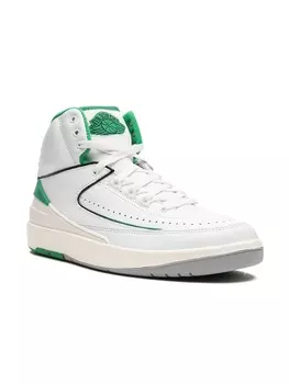 Jordan кроссовки Air Jordan 2 Lucky Green, белый