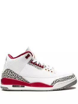 Jordan кроссовки Air Jordan 3 Cardinal Red, белый