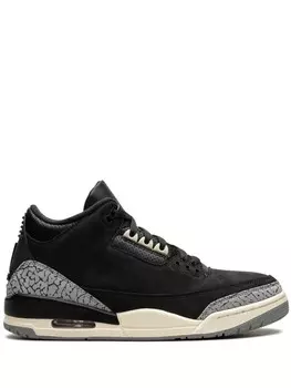 Jordan кроссовки Air Jordan 3 Off Noir, черный