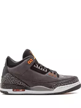 Кроссовки Jordan Air Jordan 3 Retro, серый/оранжевый
