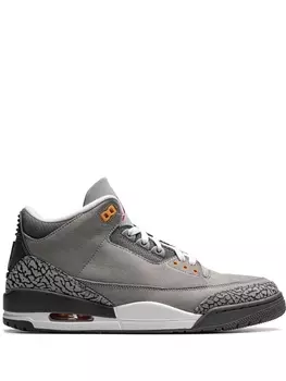 Кроссовки Jordan Air Jordan 3 Retro, серый/черный