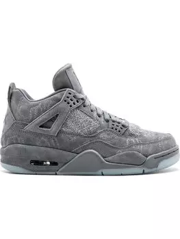 Jordan кроссовки Air Jordan 4 Retro Kaws, серый