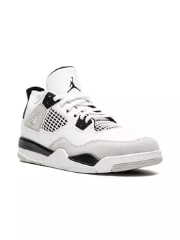 Jordan кроссовки Air Jordan 4 Retro Military Black, белый