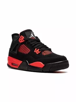 Jordan кроссовки Air Jordan 4 Retro Red Thunder, черный