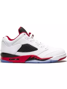 Кроссовки Jordan Air Jordan 5 Retro, белый/красный/черный