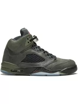 Jordan кроссовки Air Jordan 5 Retro, зеленый