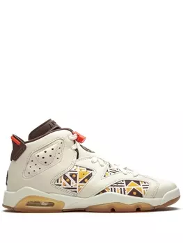 Jordan кроссовки Air Jordan 6 GS Quai 54, белый