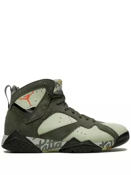 Кроссовки Jordan Air Jordan 7 Patta, зеленый/темно-зеленый