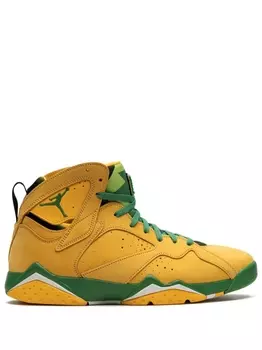 Jordan кроссовки Air Jordan 7 Retro Oregon PE, желтый