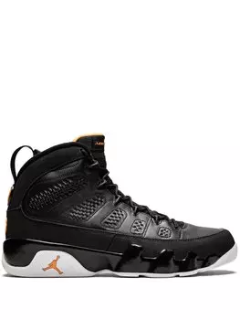 Кроссовки Jordan Air Jordan 9 Retro, черный/оранжевый