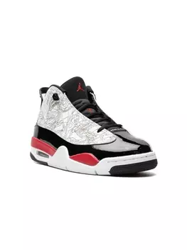 Jordan кроссовки Air Jordan Dub Zero White/Fire Red, черный