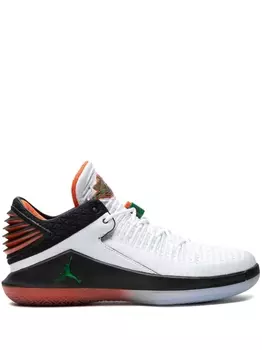 Кроссовки Jordan Air Jordan XXXII Low, белый/черный/оранжевый