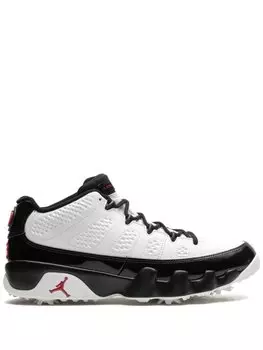 Jordan кроссовки для гольфа Air Jordan 9 White Black, белый