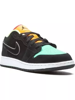 Jordan кроссовки Jordan 1 Low SE Aurora Green, черный