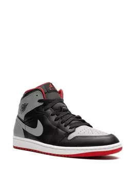 Jordan кроссовки Jordan 1 Mid Bred Shadow, черный