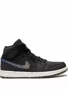 Jordan кроссовки Jordan 1 Mid, черный