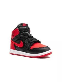 Jordan кроссовки Jordan 1 Retro High Satin Bred, черный