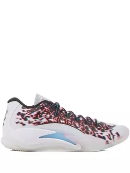 Jordan кроссовки Zion 3 "3D - Football Grey/Black/Flash Crimson/Chlorine Blue", белый