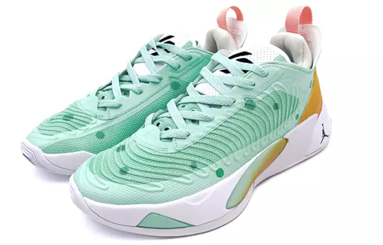 Jordan Luka 1 Баскетбольные кроссовки мужские, Green/Yellow
