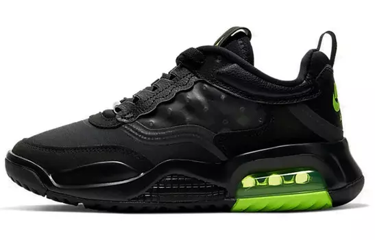Jordan Max 200 Black Electric Green GS