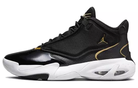 Jordan Max Aura 4 Черное золото