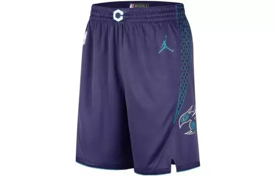Jordan Мужские баскетбольные шорты, цвет Indigo Blue