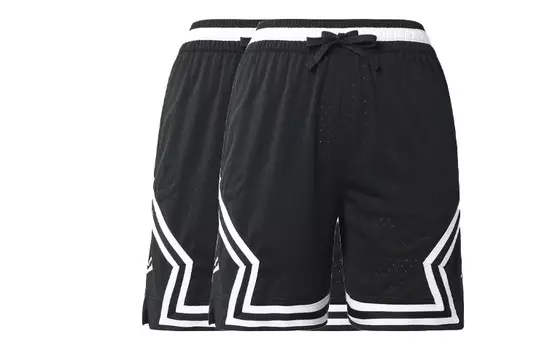 Jordan Мужские баскетбольные шорты, цвет Set of 2 (Black)