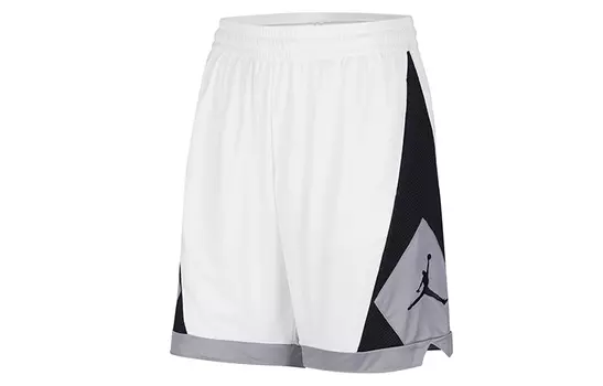 Jordan Мужские баскетбольные шорты, цвет White