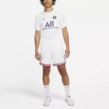 Jordan Мужские футбольные шорты, цвет White