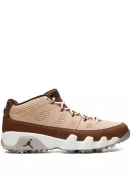 Jordan обувь для гольфа Air 9 "Masters", коричневый