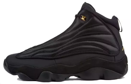 Jordan Pro Strong Black Metallic Gold