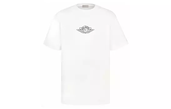 Jordan Quarterly New Products Футболка мужская белая Dior, белый