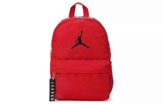 Jordan Рюкзак из полиэстера, маленький, унисекс, красный