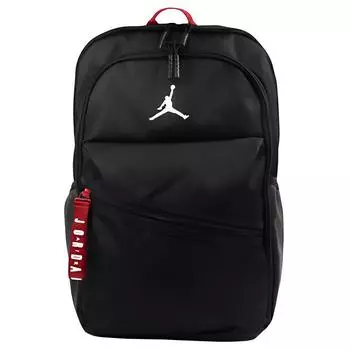 Jordan Рюкзак из полиэстера, обычный, мужской, черный