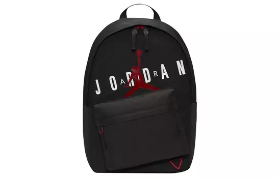 Jordan Рюкзак из полиэстера, стандартный, женский, черный