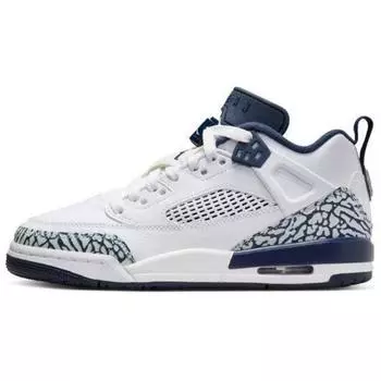 Jordan Spizike Винтажные Баскетбольные Кроссовки Женские, Blue/White