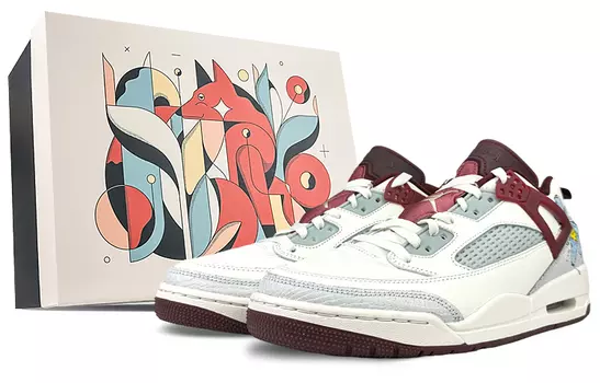 Jordan Spizike винтажные баскетбольные кроссовки мужские, White