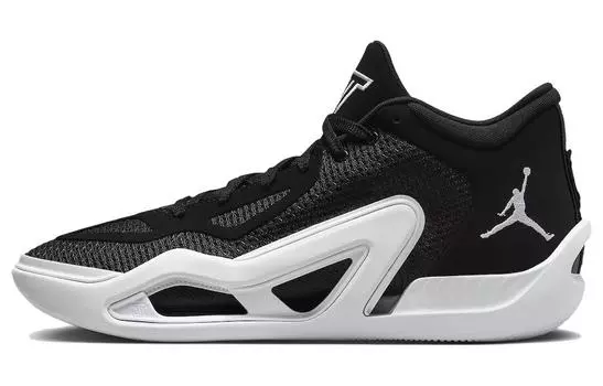 Jordan Tatum 1 Баскетбольные кроссовки мужские, Black/White