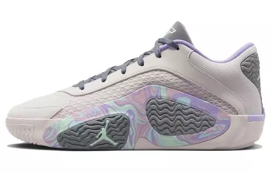Jordan Tatum 2 Баскетбольные кроссовки мужские, Light soft pink/mint foam - smoky - lilac - medium soft pink