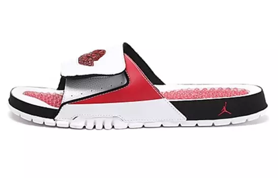 Шлепанцы и сланцы JORDAN Hydro Ii Retro Slides Sandals 'White Red'