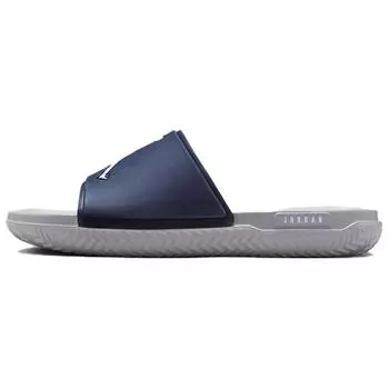 Jordan Вьетнамки Мужчины, Midnight Navy/Cement Gray/White