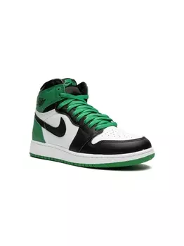 Jordan высокие кроссовки Air Jordan 1, зеленый