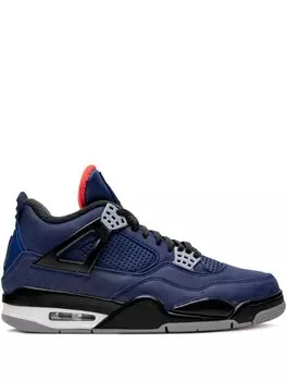 Jordan высокие кроссовки Air Jordan 4, синий