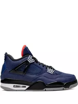 Jordan высокие кроссовки Air Jordan 4, синий