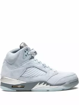 Jordan высокие кроссовки Air Jordan 5 Retro Bluebird, синий