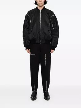 JORDANLUCA стеганая куртка-бомбер British Bulldog, черный