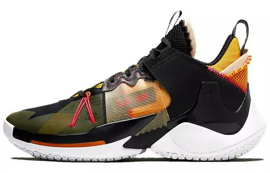 Кроссовки Jordan Why Not Zer0.2 SE, черный/мультиколор